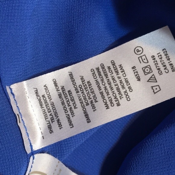 Loft ladies deep blue elastic waist casual shorts size XL flowy lightweight cute - Picture 10 of 10